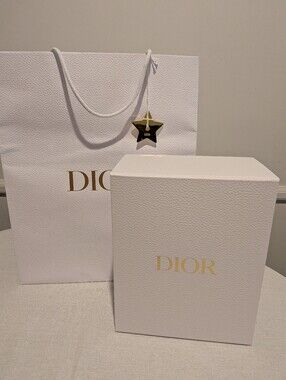 DIOR Empty Box With DIOR Shopping Bag